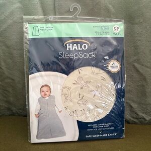 Halo SleepSack Wearable Blanket 100% cotton size S